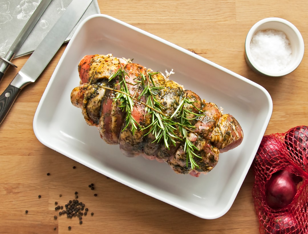 Roasted Lamb Shoulder with Lemon & Herbs