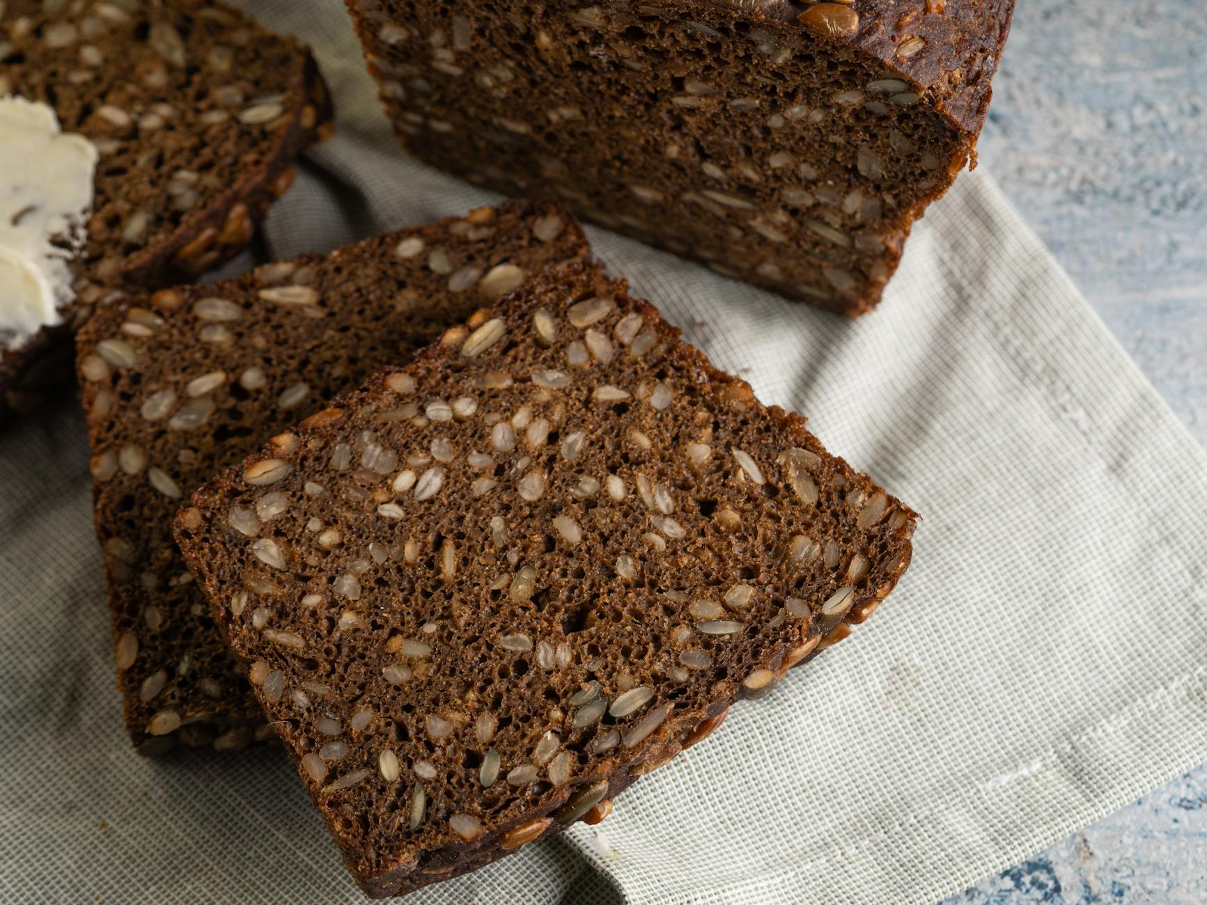 10-Min Rugbrød Toast with Whipped Feta