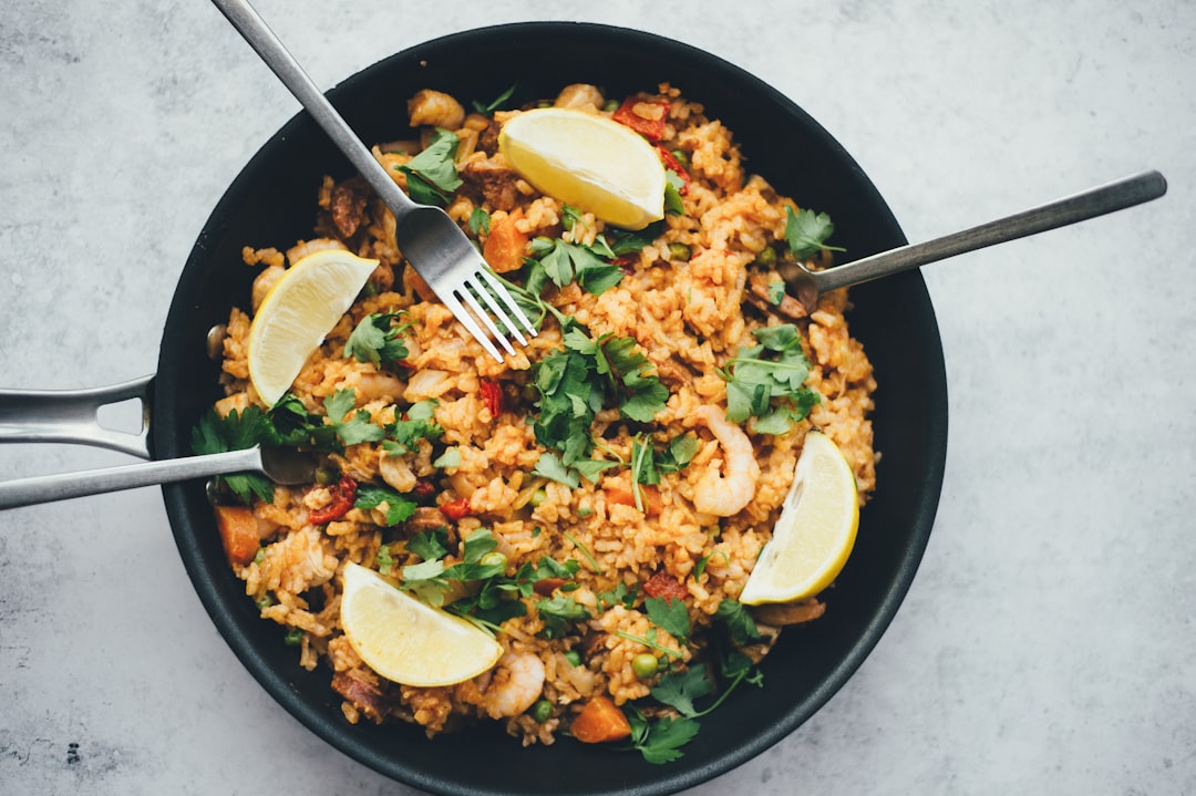 20-Min Saffron Vegetable Paella