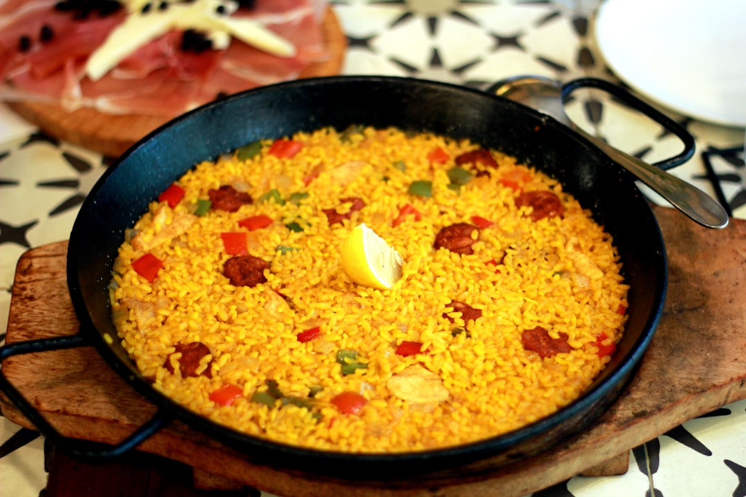 20-Min Saffron Veggie Paella