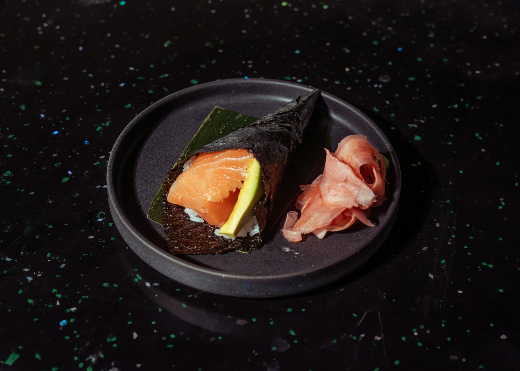 Salmon Temaki Hand Rolls