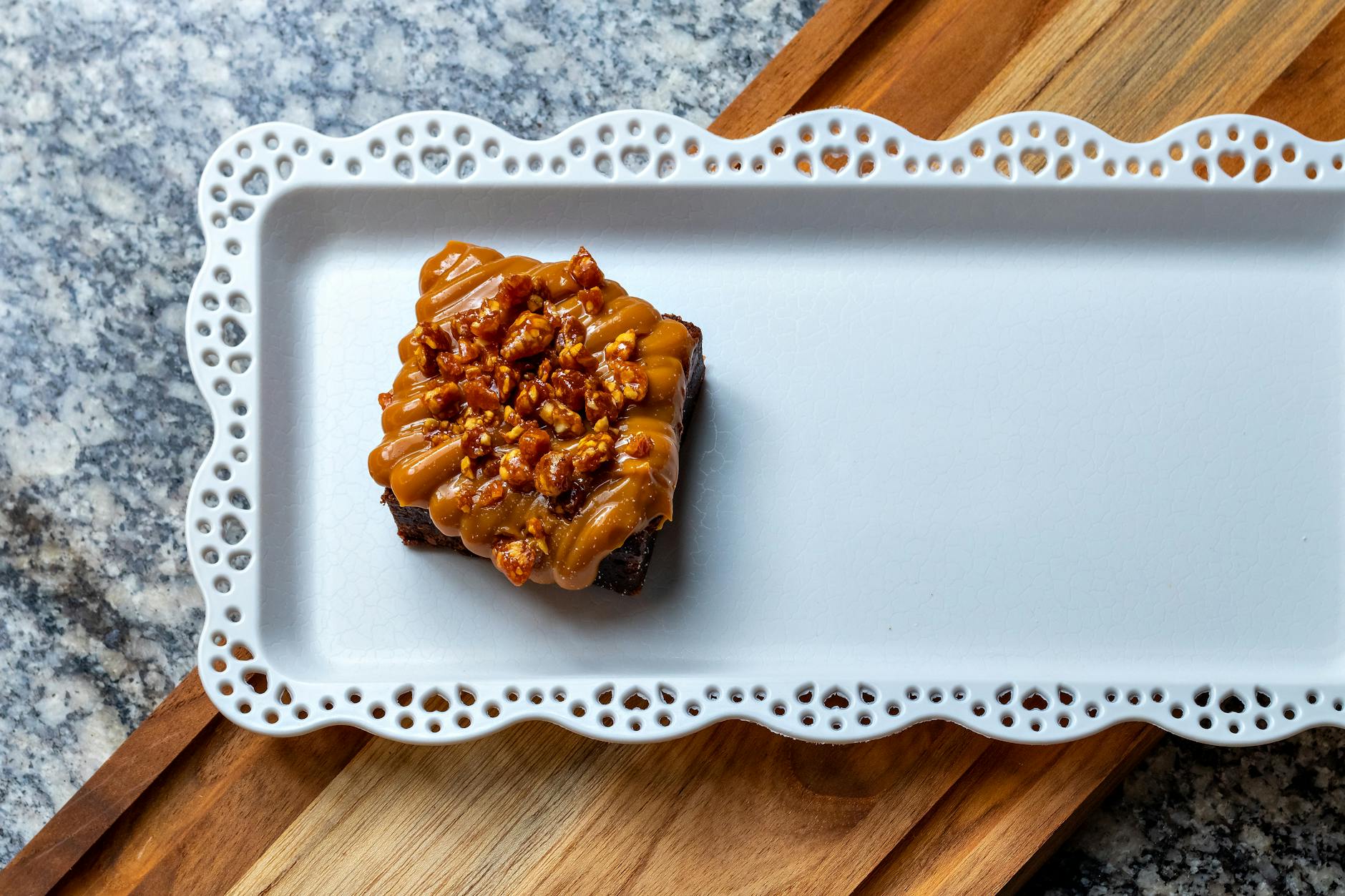 25-Minute Salted Caramel Fudge Brownies
