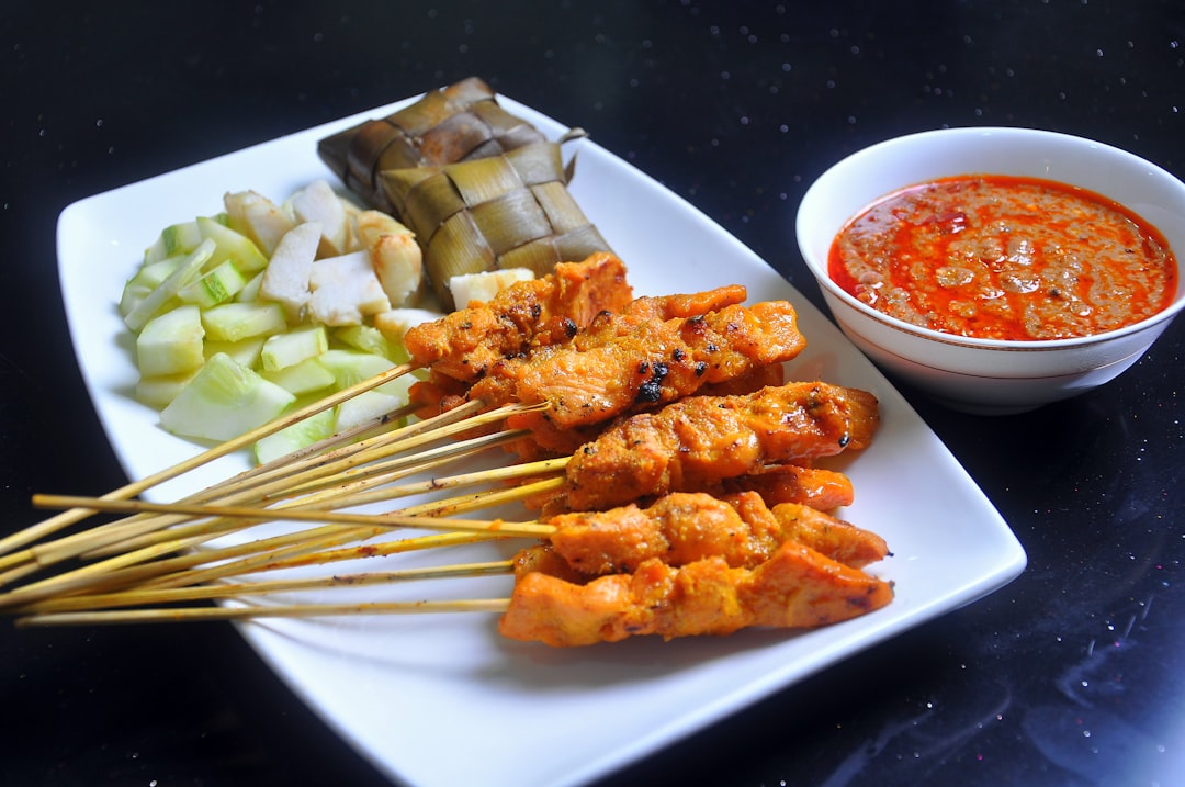 Satay Chicken with Peanut Sauce