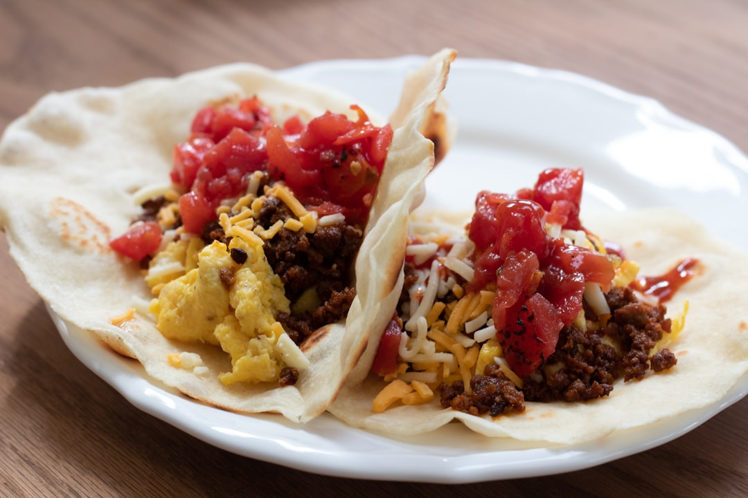 Scrambled Egg Breakfast Tacos