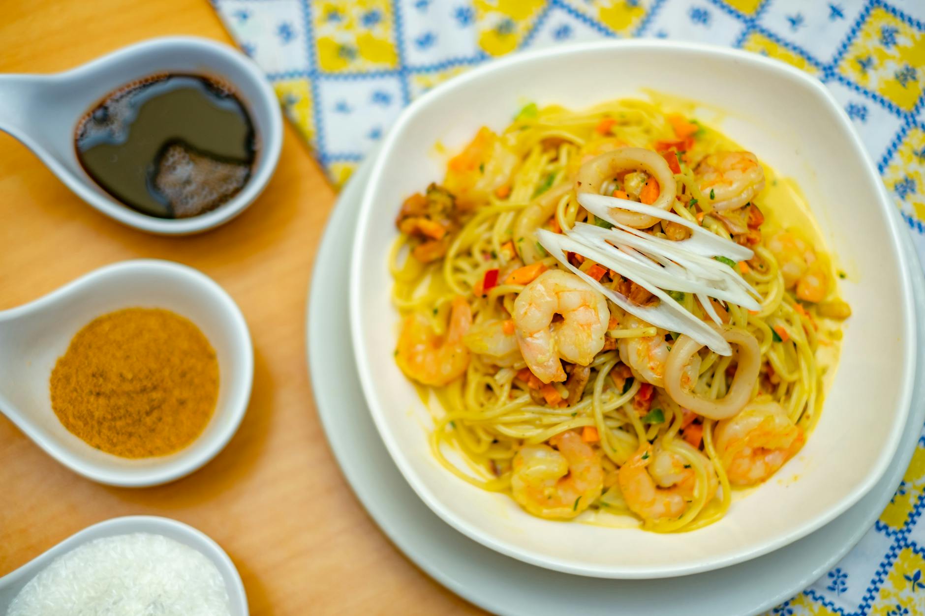 Seafood Japchae