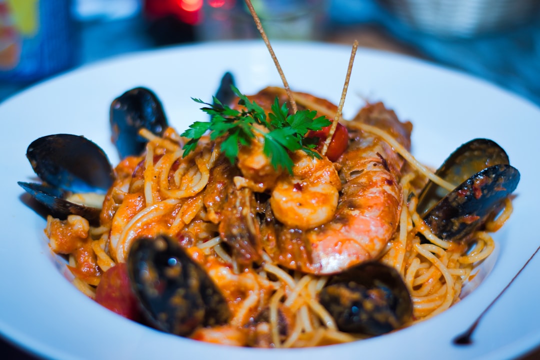 Seafood Pasta in Parchment (25 Min)