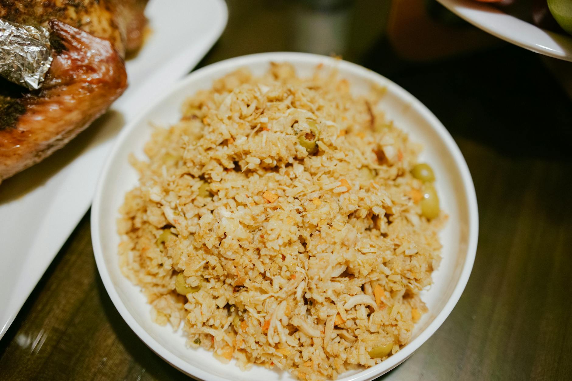 10-Minute Seafood & Rice Skillet