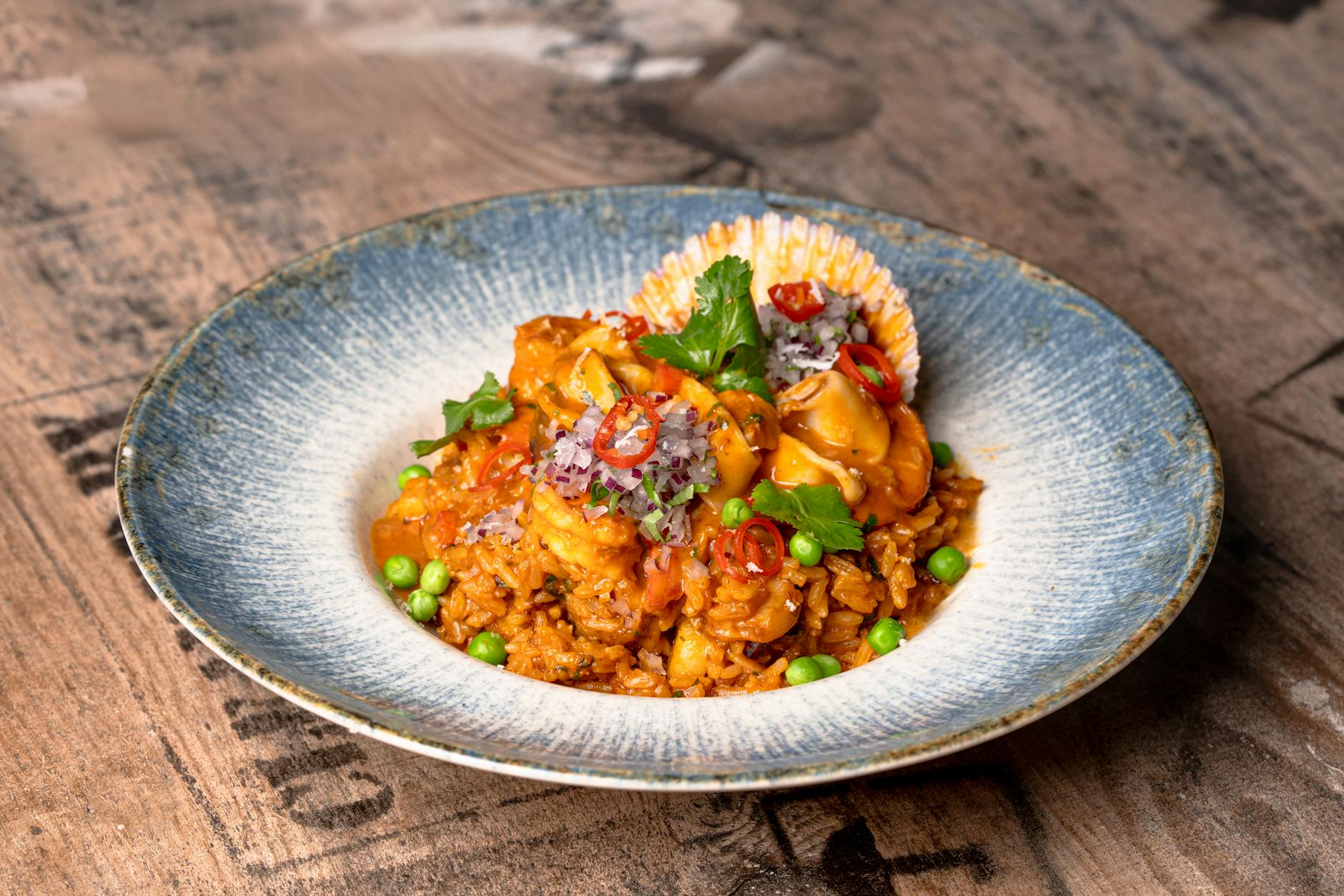 25-Min Seafood Risotto
