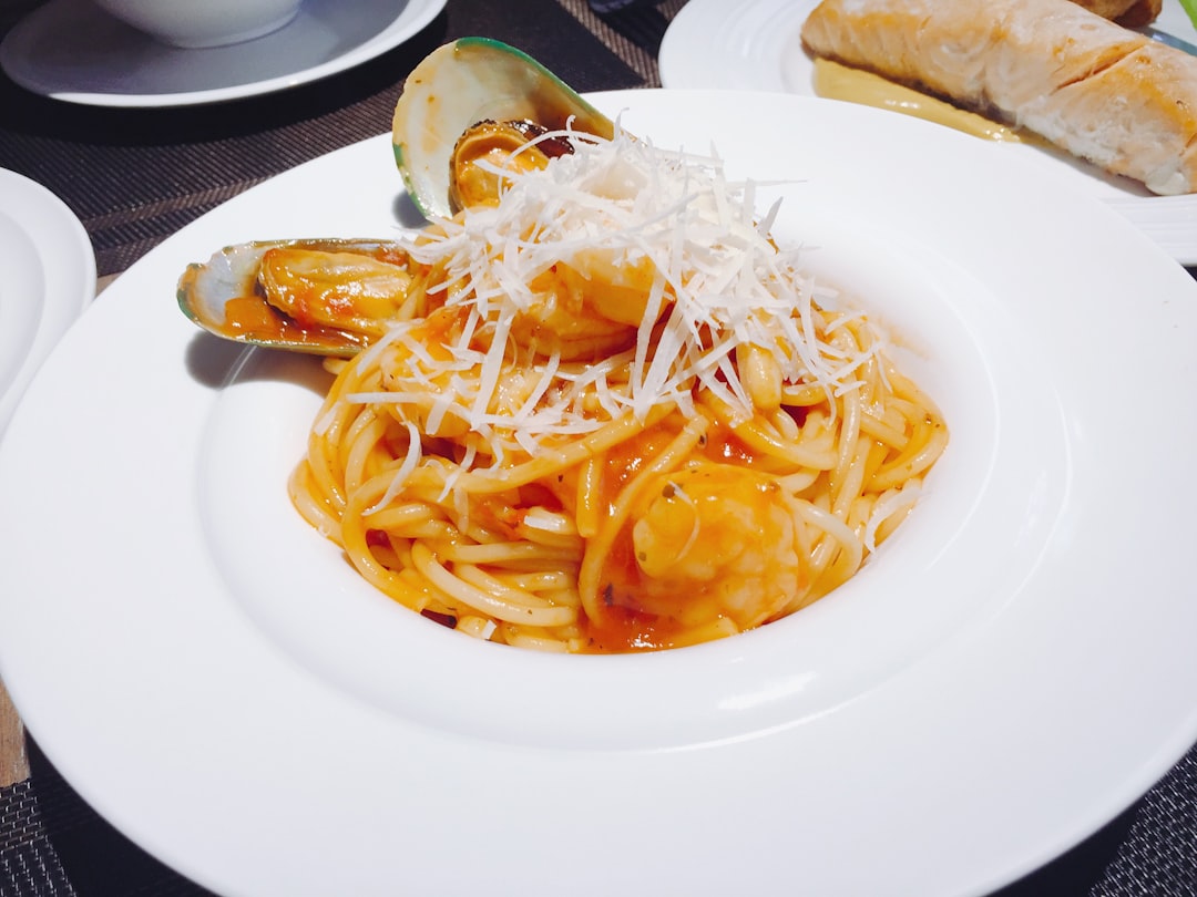 Seafood Spaghetti al Cartoccio