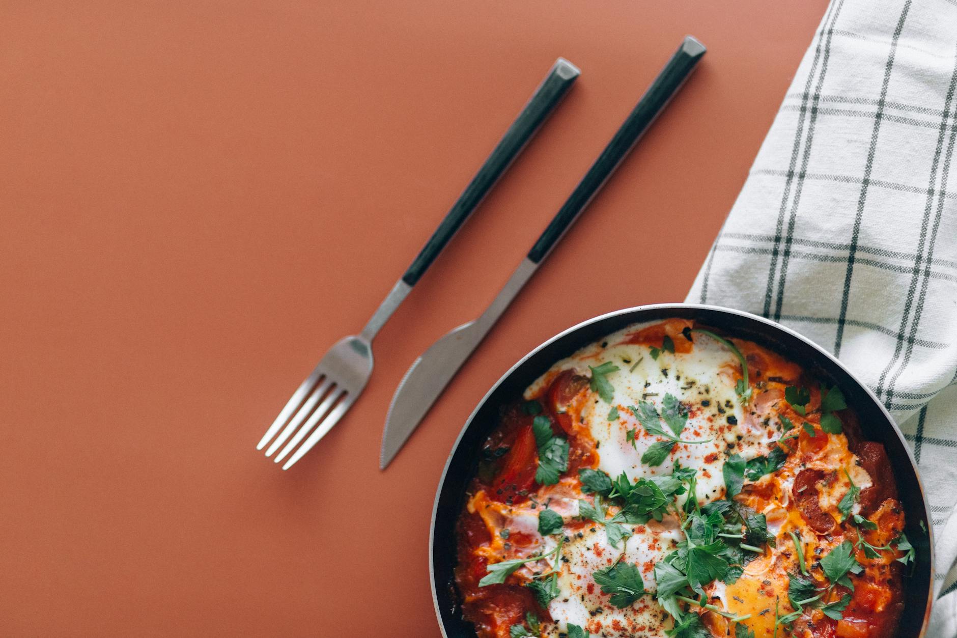 Shakshuka — Spiced Eggs in Tomato Sauce