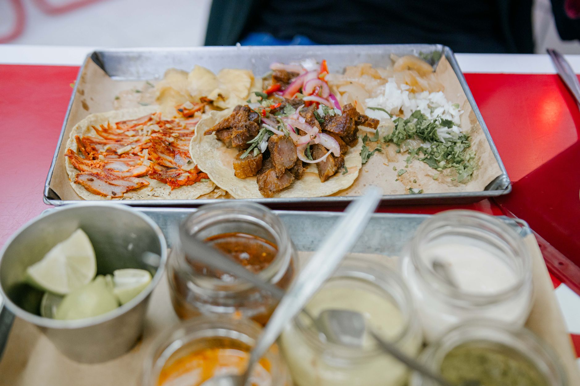 Sheet-Pan Al Pastor Tacos with Pineapple