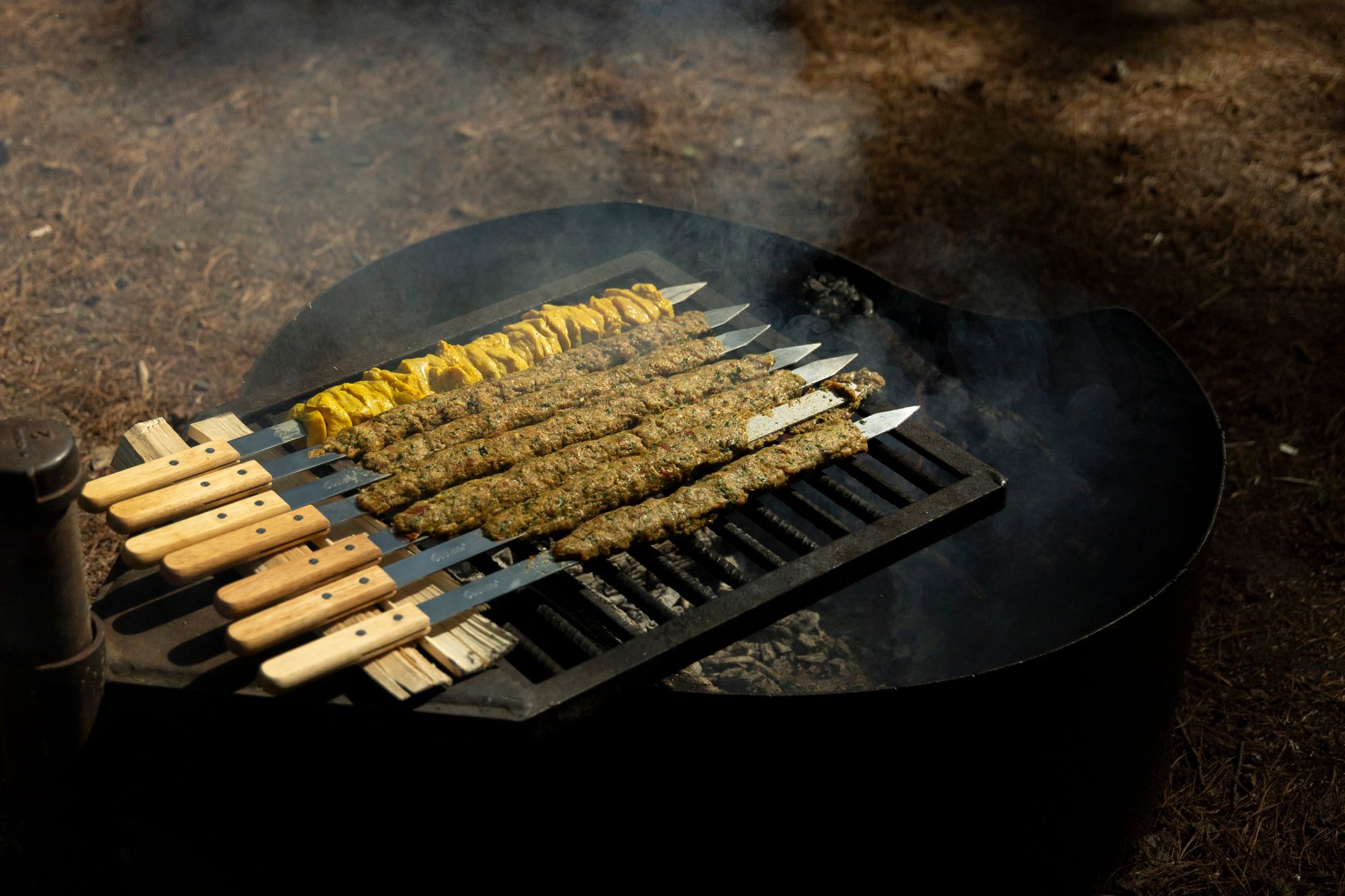 Sheet-Pan Beef & Chicken Kofta Kebabs