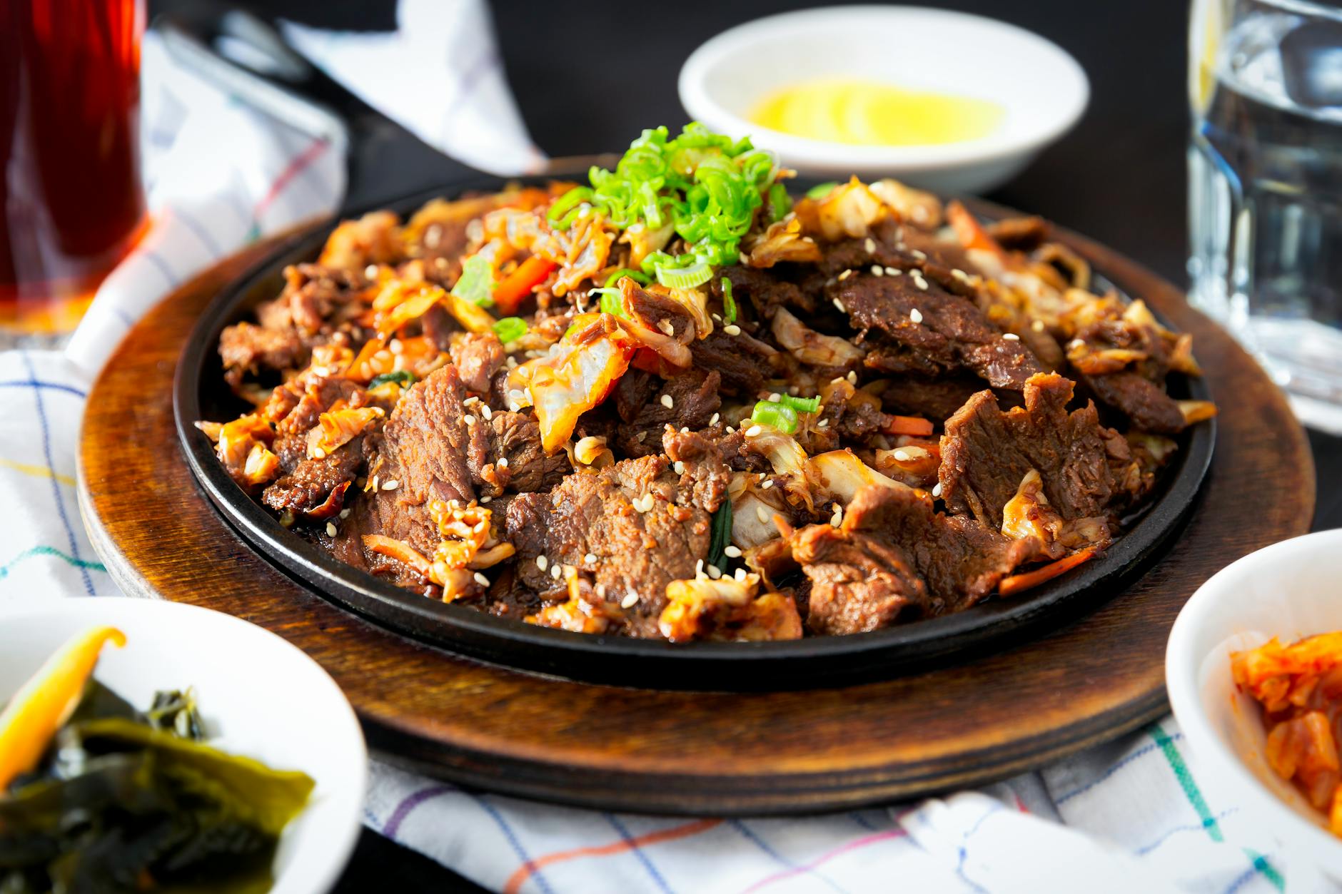 Sheet-Pan Bulgogi with Crispy Rice