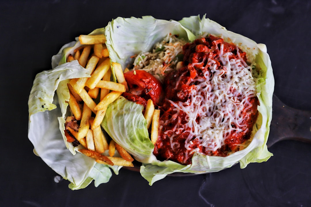 Sheet-Pan Golabki with Crispy Fries & Slaw
