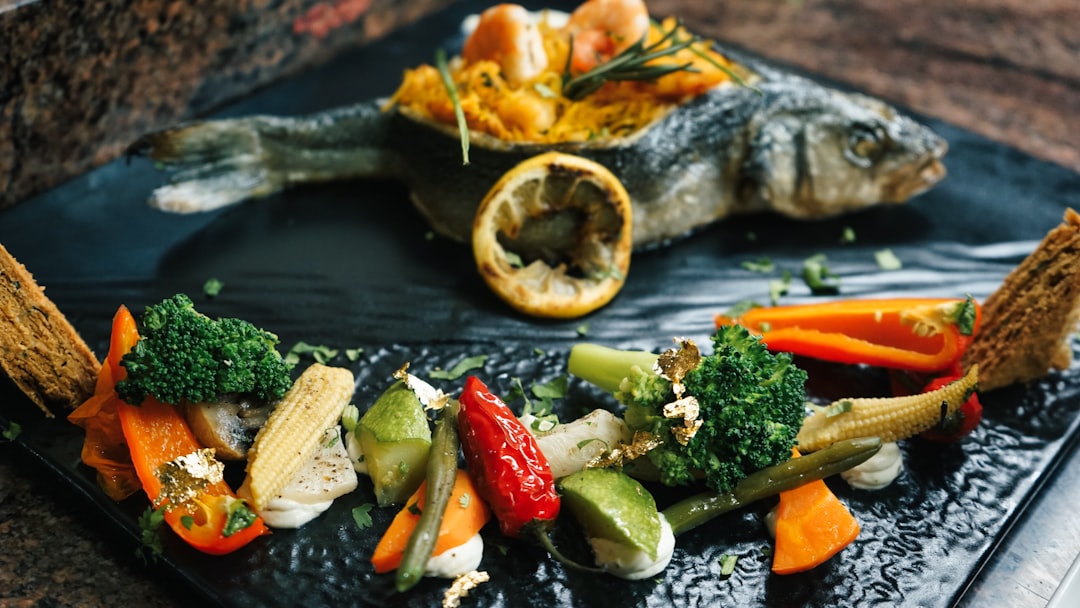 Sheet-Pan Grilled Branzino with Summer Vegetables