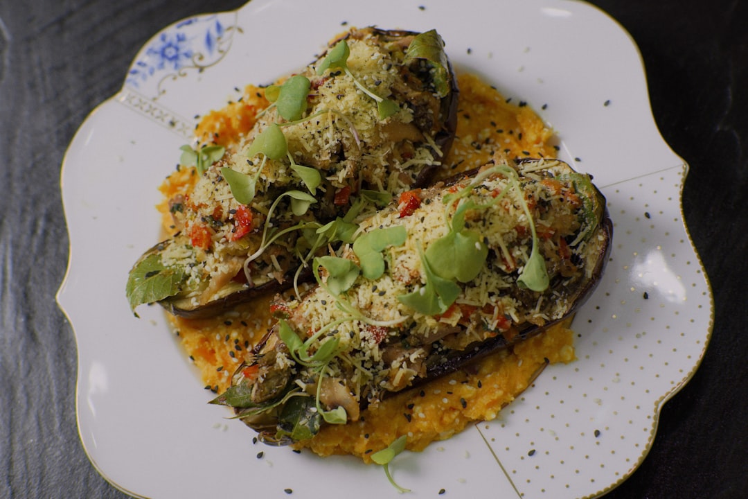 Sheet-Pan Lamb Papoutsakia