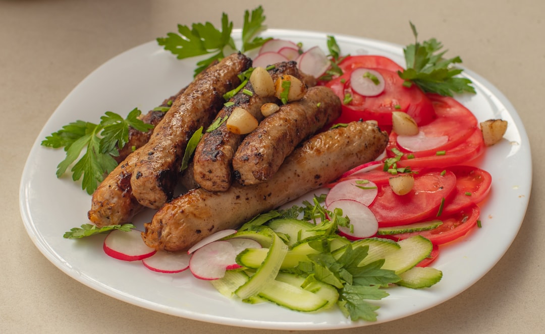 Sheet-Pan Nürnberger Bratwurst with Caramelized Onions