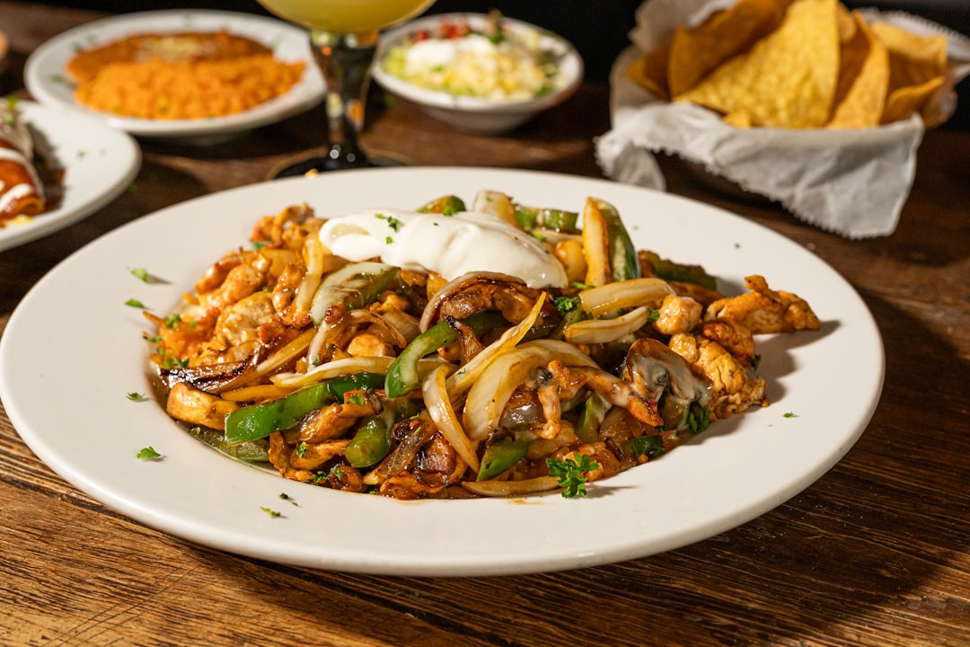 Sizzling Veggie Fajitas