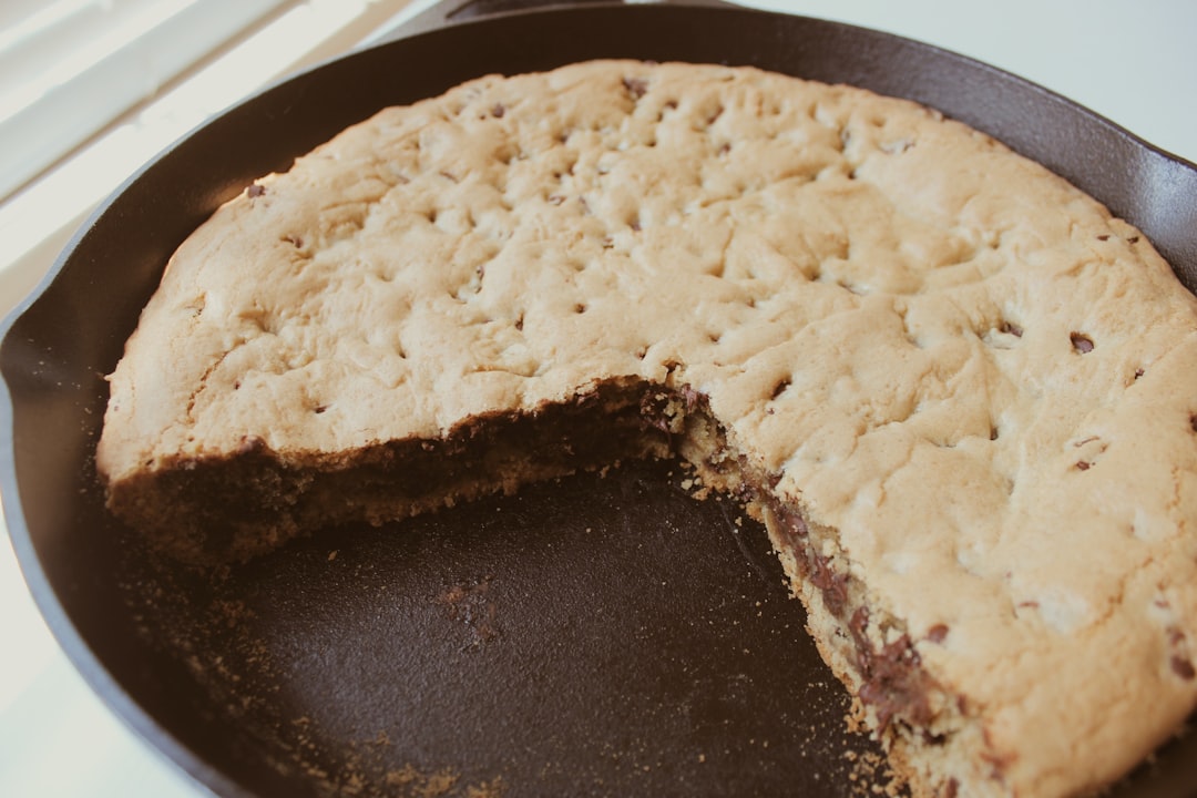 Skillet Chocolate Chip Cookie