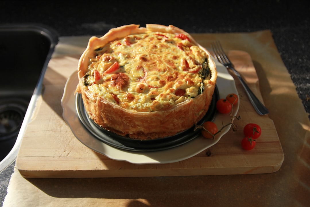 Skillet Vegetable Frittata with Cherry Tomatoes