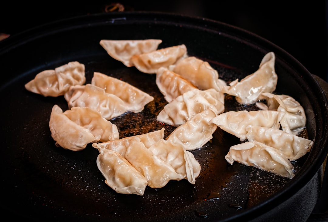 Smashed Gyoza