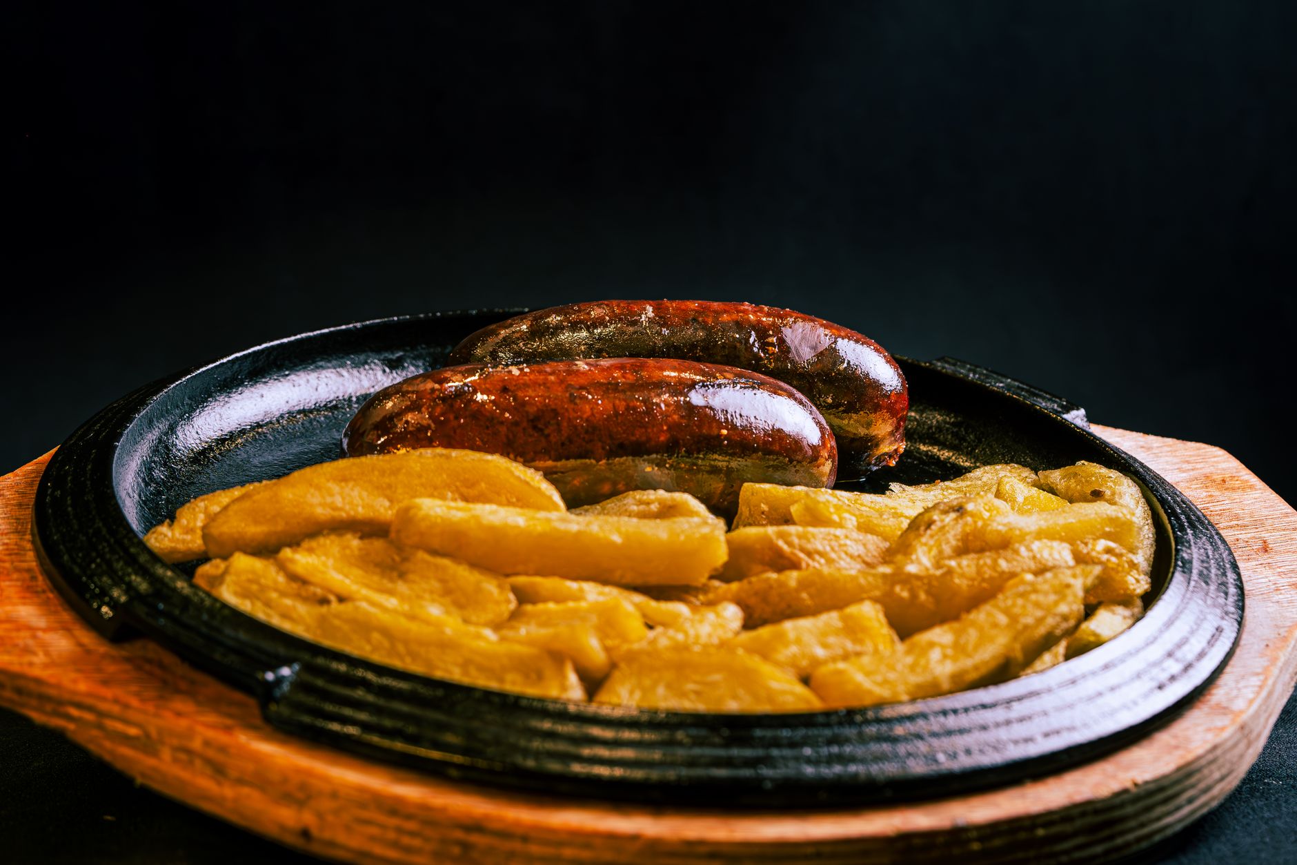 Smoked Boudin & Crispy Fries