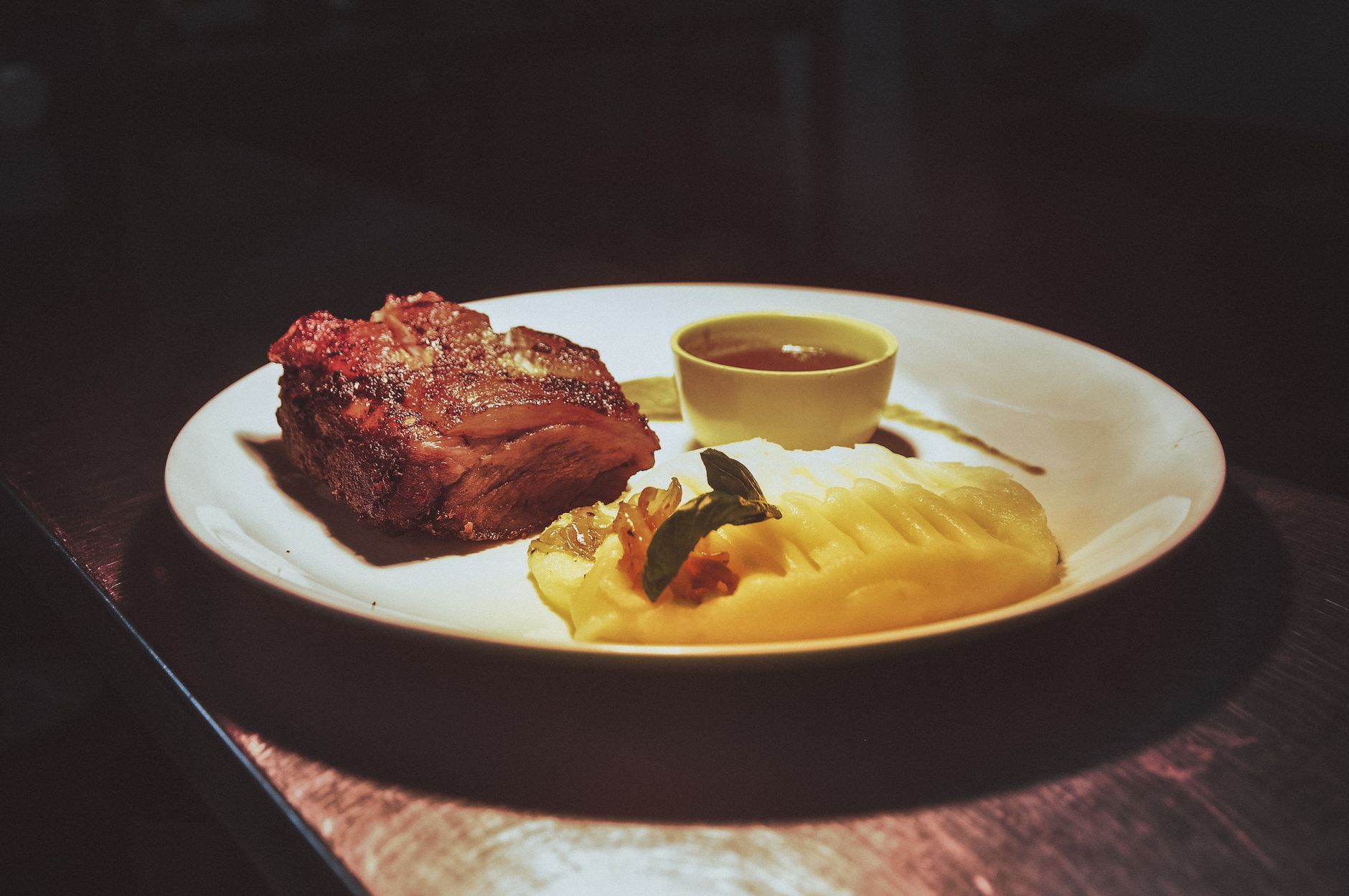 Smoked Neck Bones with Collard Greens