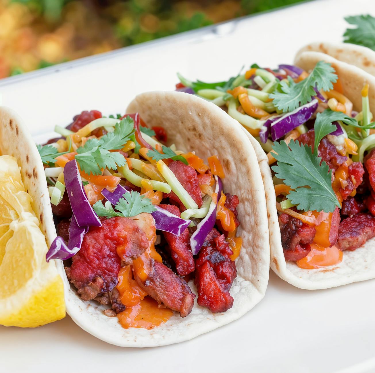Smoked Pork Belly Tacos