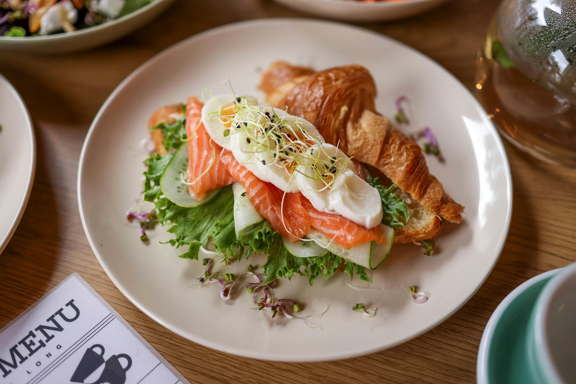 Smoked Salmon Croissant