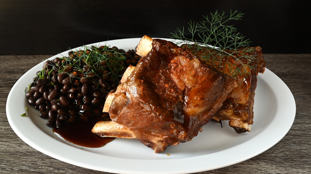 Smoky Pork Neck Bones with Collards