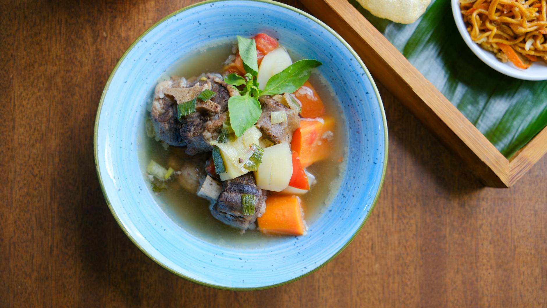 Sop Buntut: Indonesian Oxtail Soup