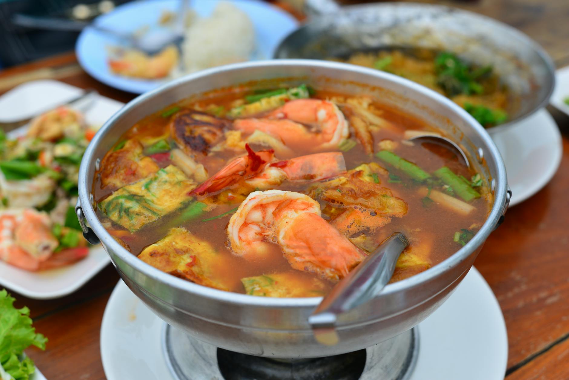 Sour Curry Shrimp