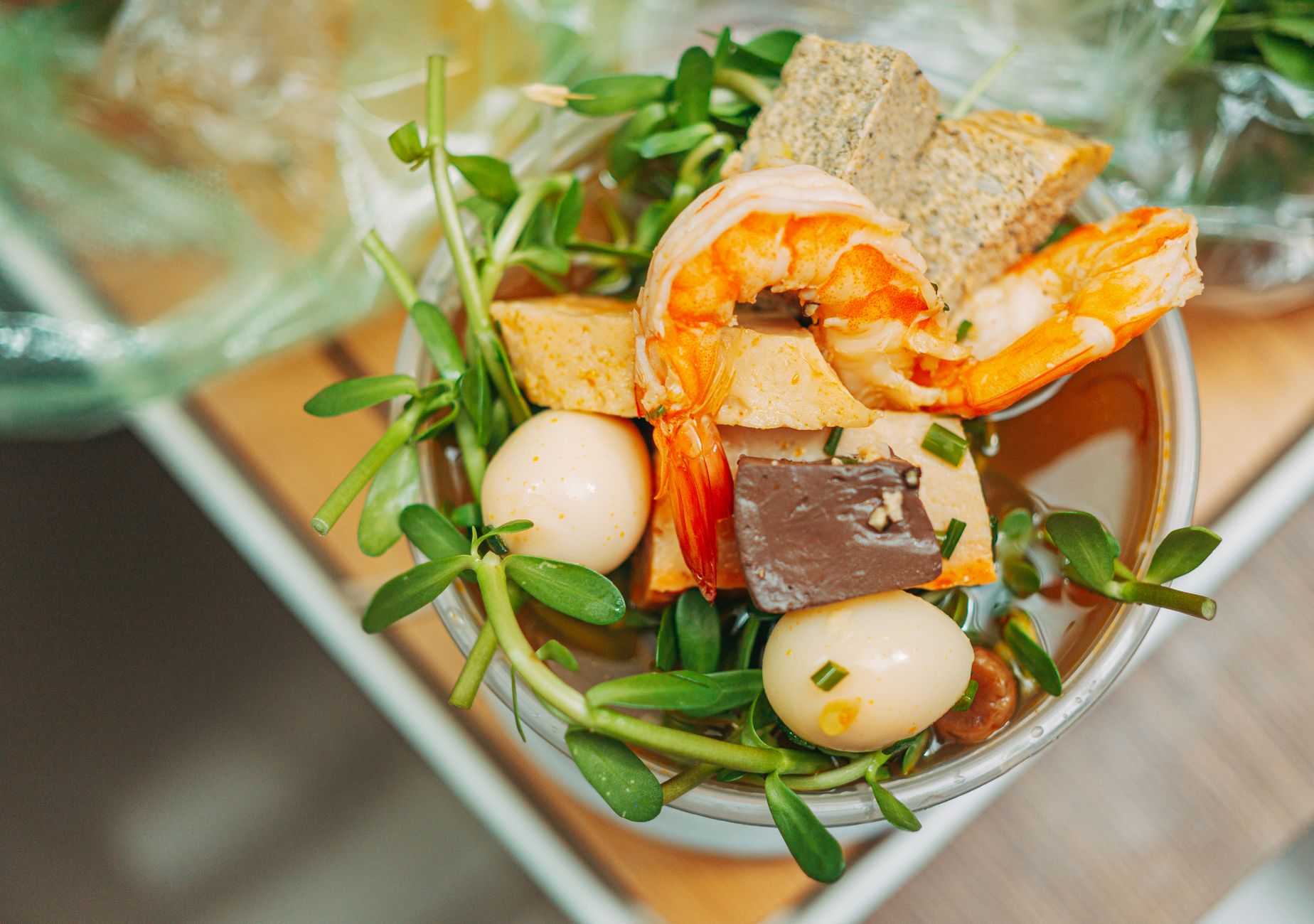 20-Min Sour Shrimp Soup