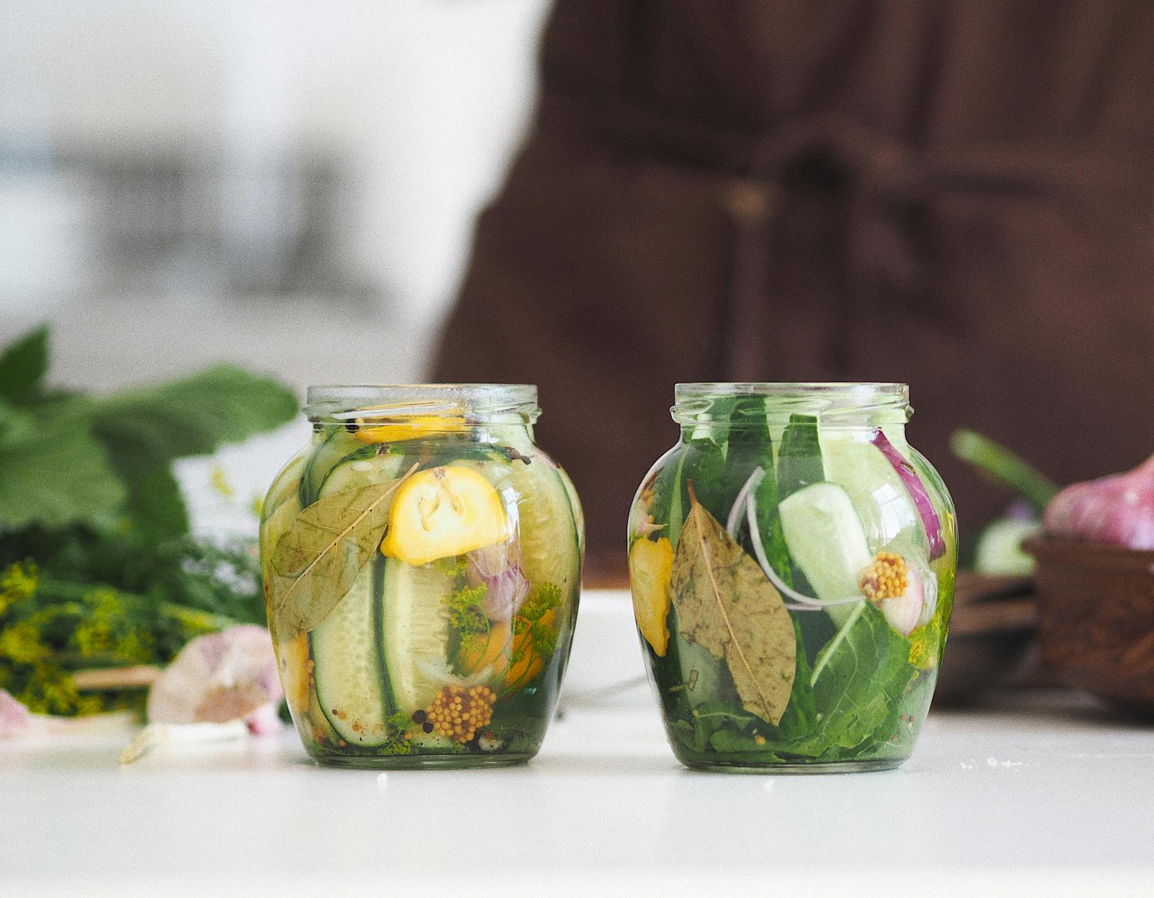 Southern Dill Green Tomato Pickles