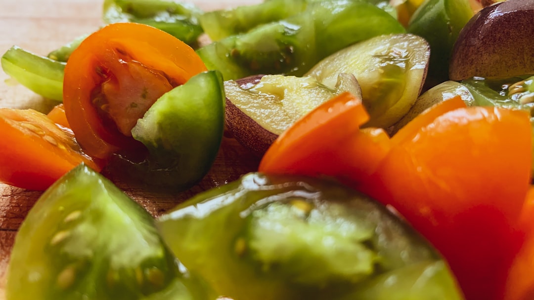 Southern Spiced Green Tomato Pickles
