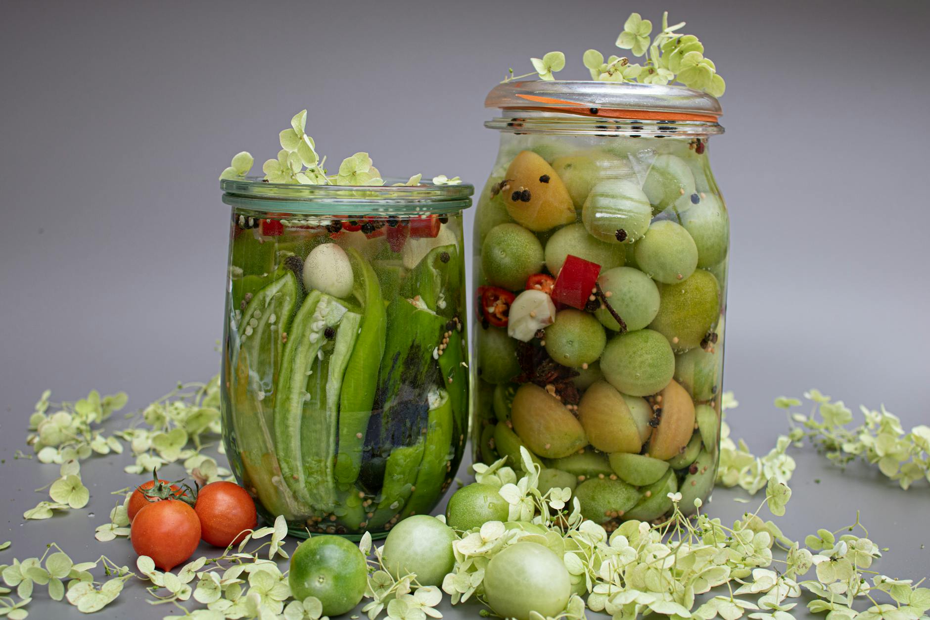 Southern Quick-Pickled Green Tomatoes