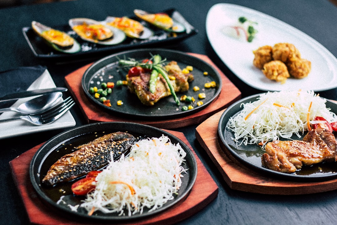 Soy-Butter Seafood Platter