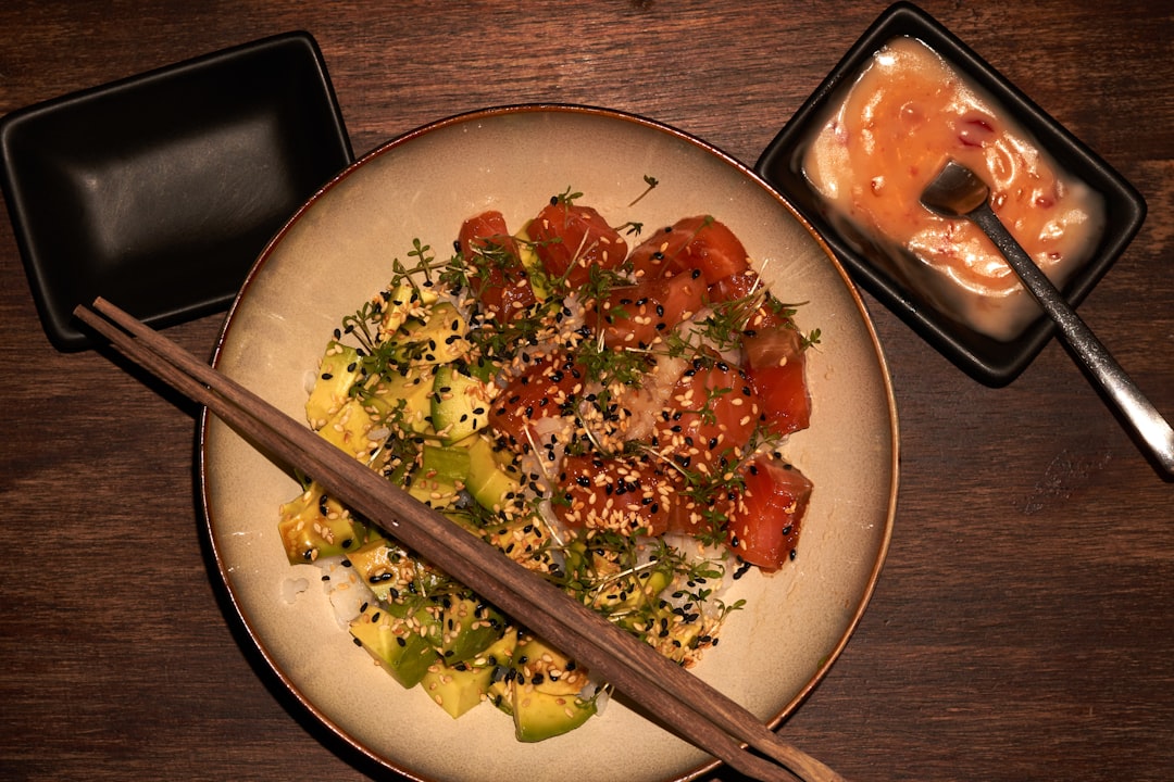 Soy-Ginger Ahi Poke Bowl