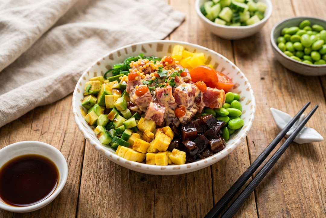 Soy-Ginger Tuna Poke Bowl