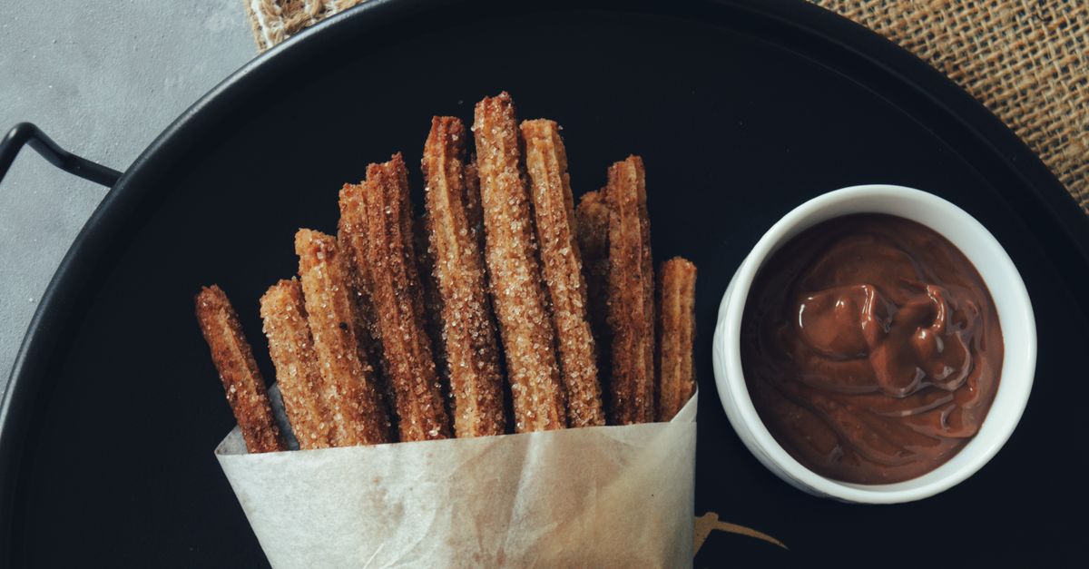 Spanish Churros with Chocolate Dipping Sauce