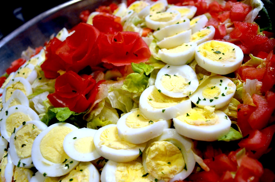 Spanish Mixed Salad with Tuna & Egg