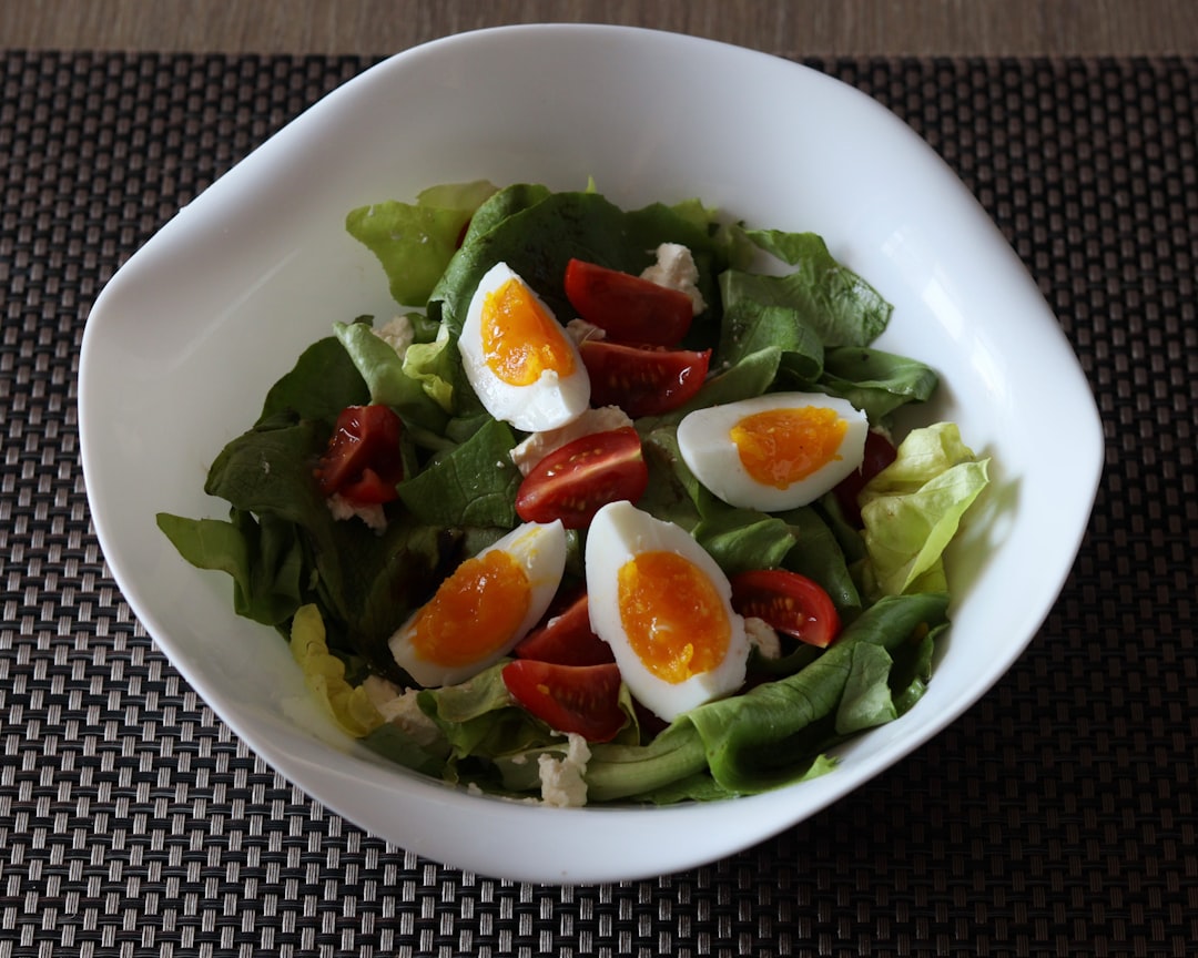 Spanish Salad with Tuna, Egg & Olives