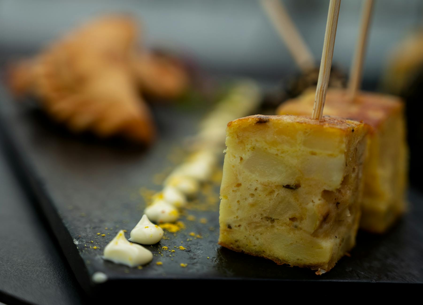 Spanish Tortilla with Crispy Potatoes & Aioli