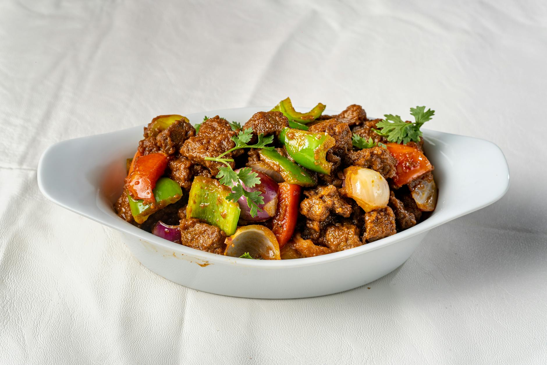 Spiced Beef Tibs Sheet Pan