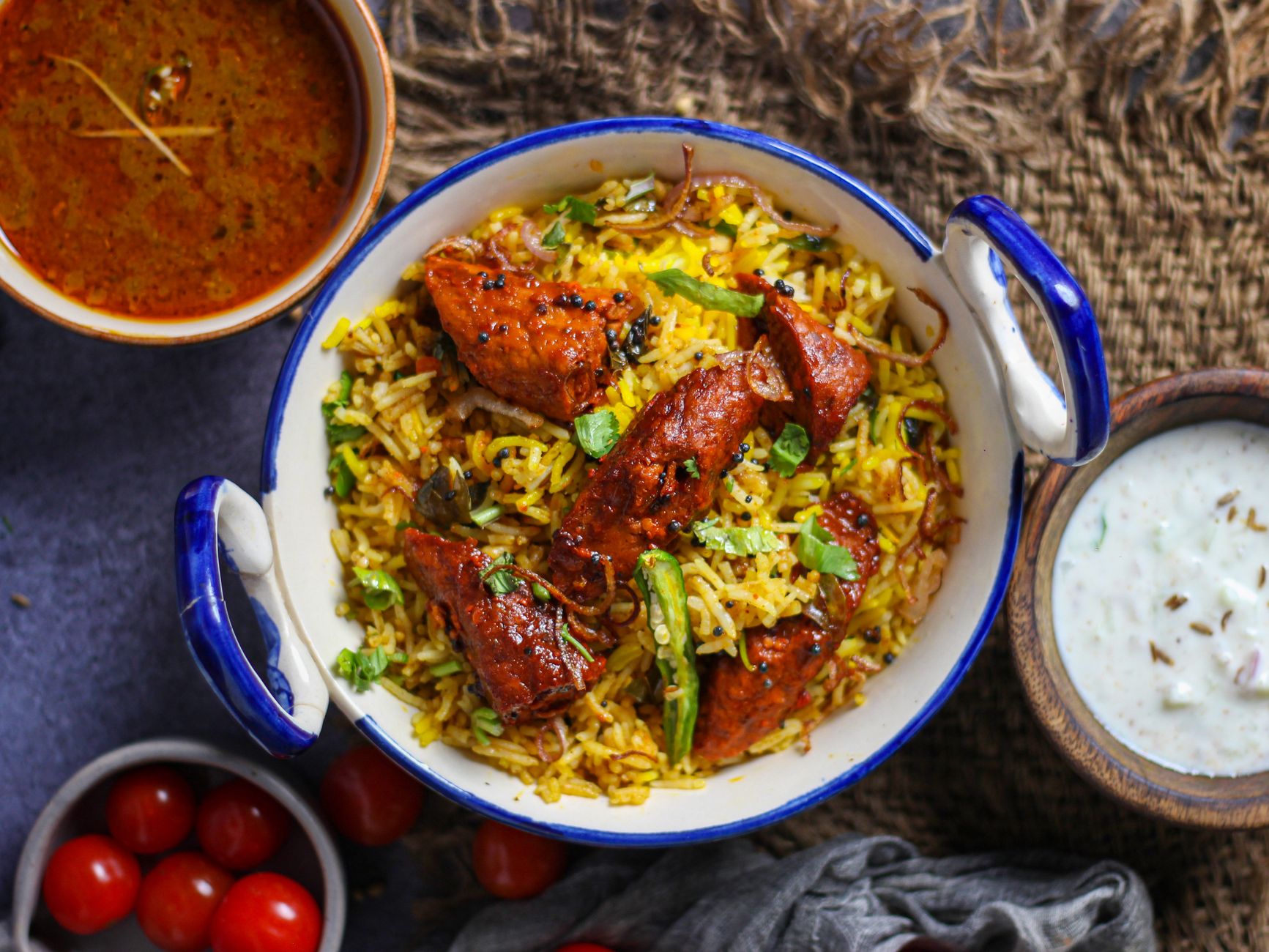 25-Min Spiced Chicken Kabsa Bowl