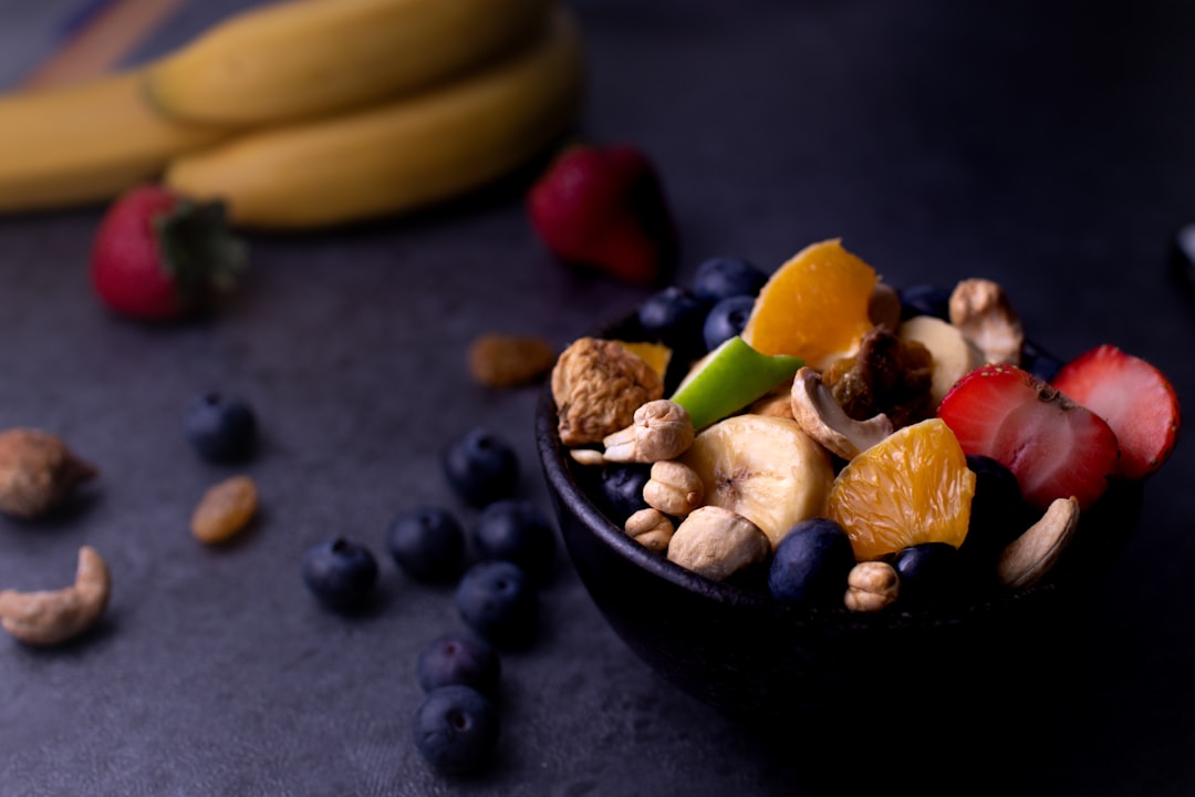 Spiced Fruit Chaat with Cashew Crunch