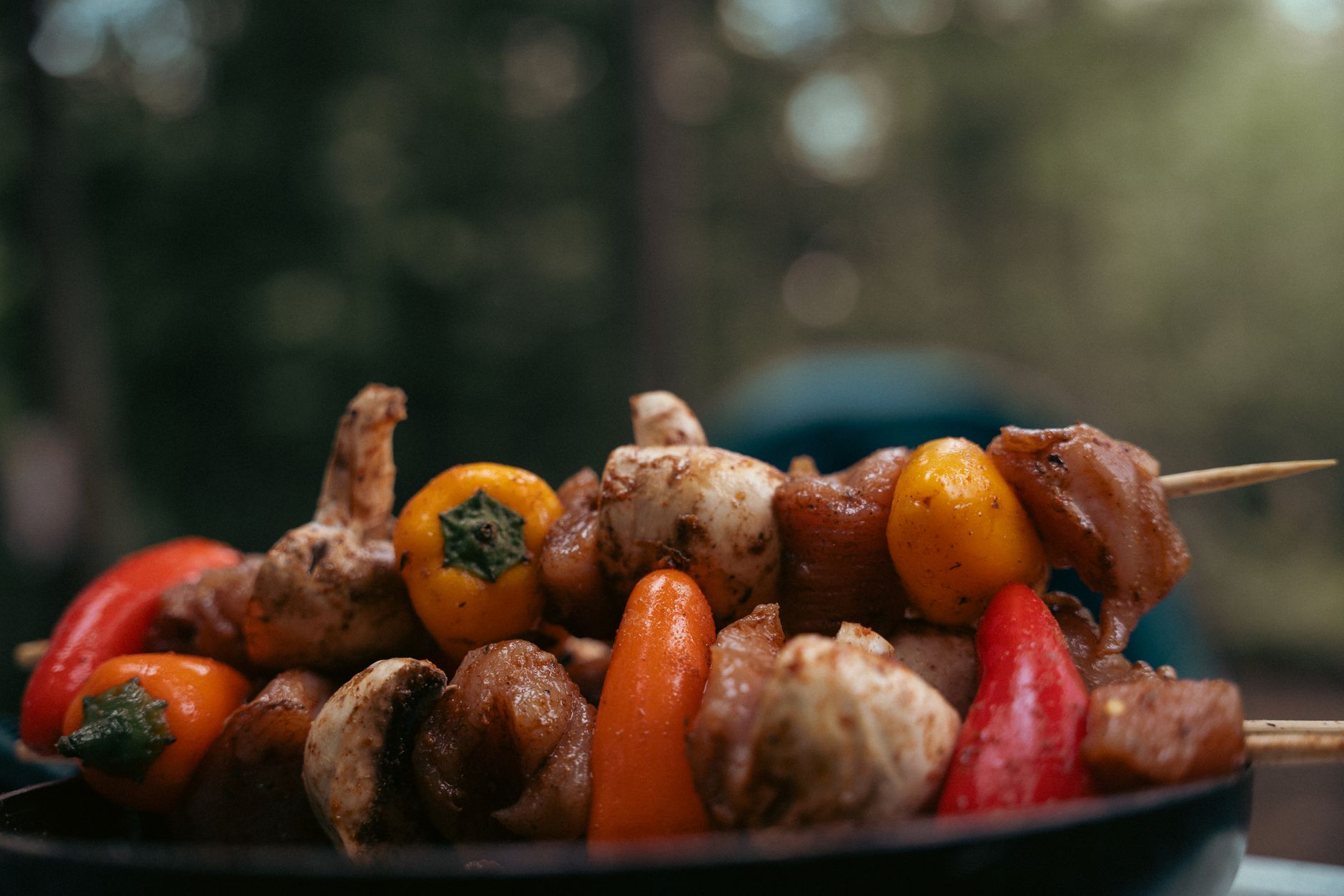 Spiced Grilled Chicken Brochettes