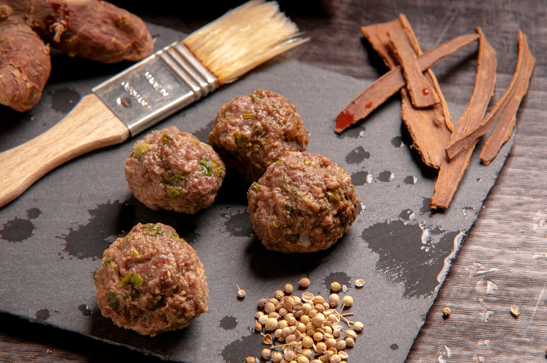 Spiced Lamb Kofta with Yogurt Sauce