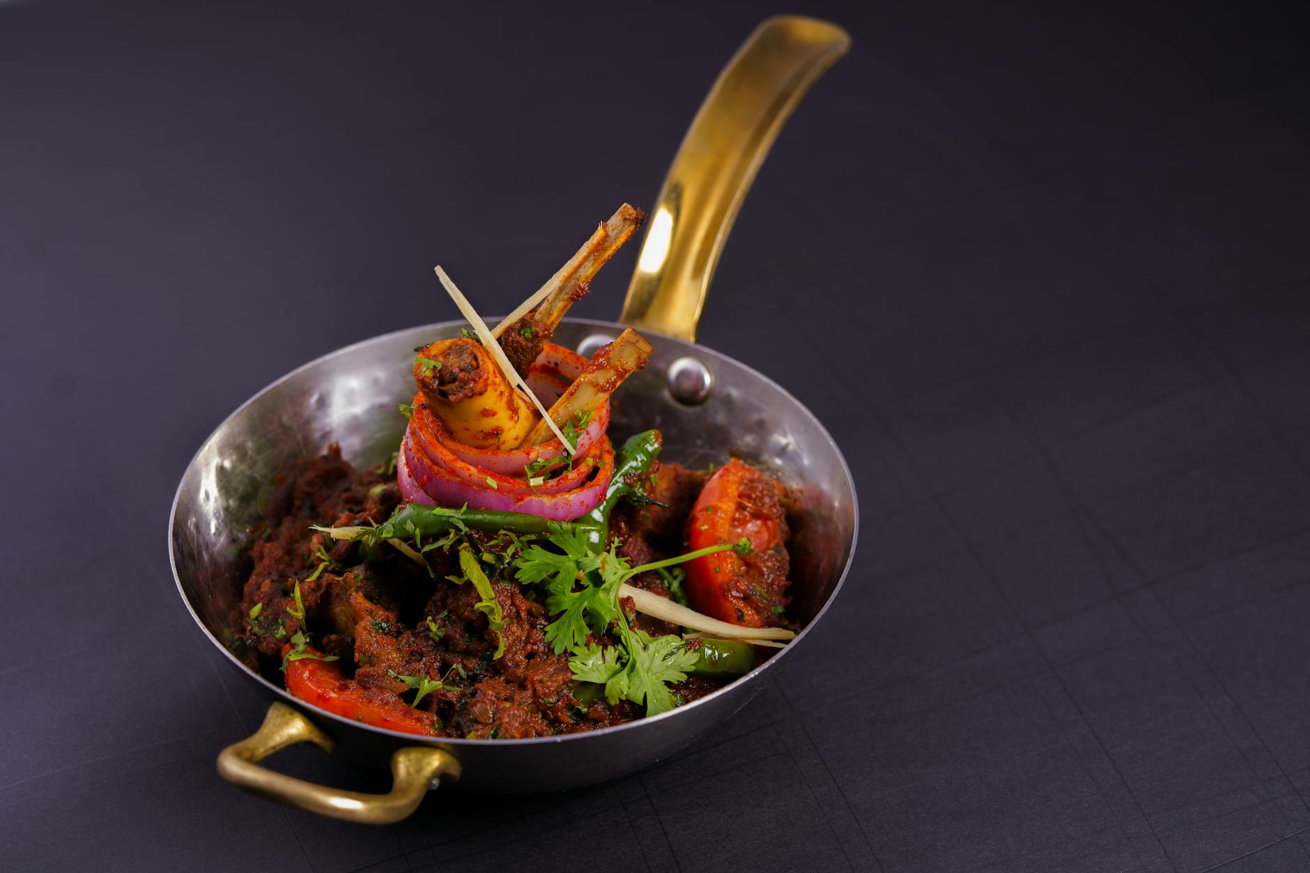 Spiced Lamb Mohan Maas