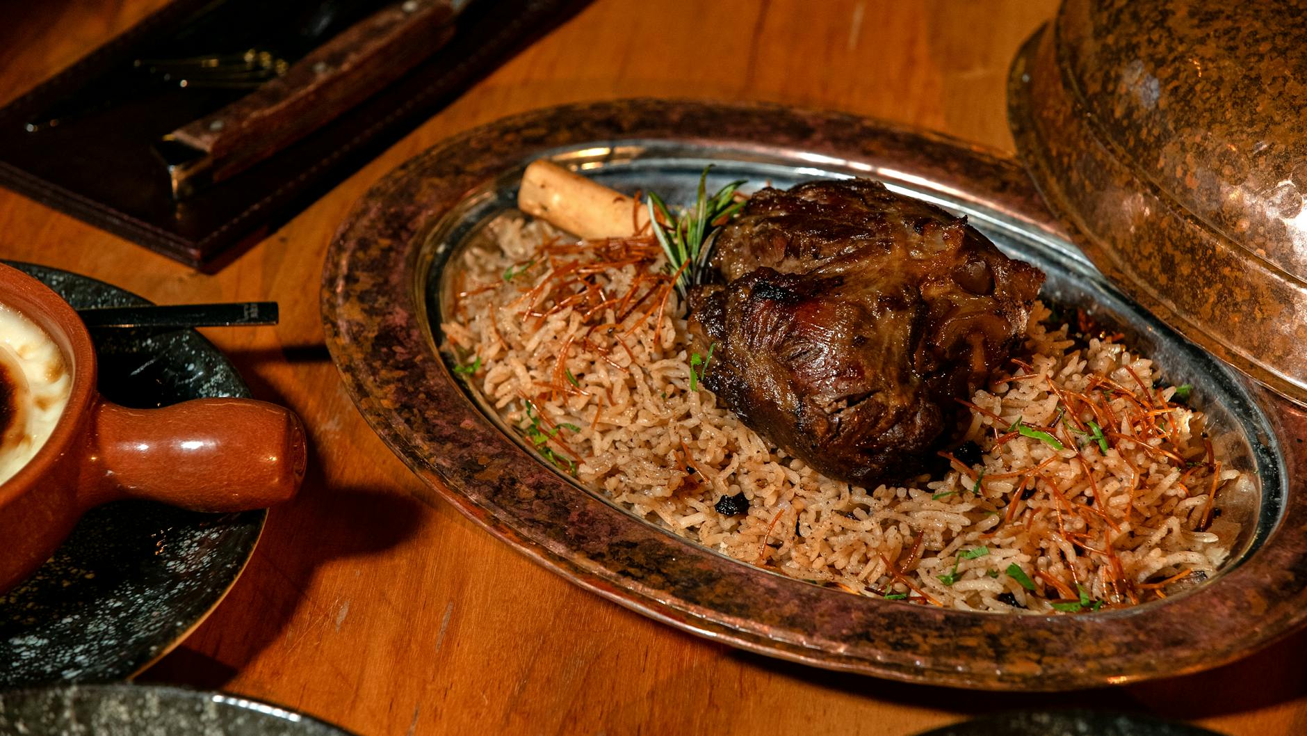 Spiced Lamb & Rice (Madfoon)